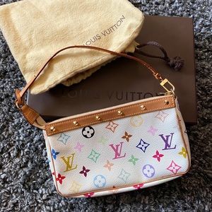 LOUIS VUITTON MULTICOLOUR POCHETTE-LIMITED EDITION